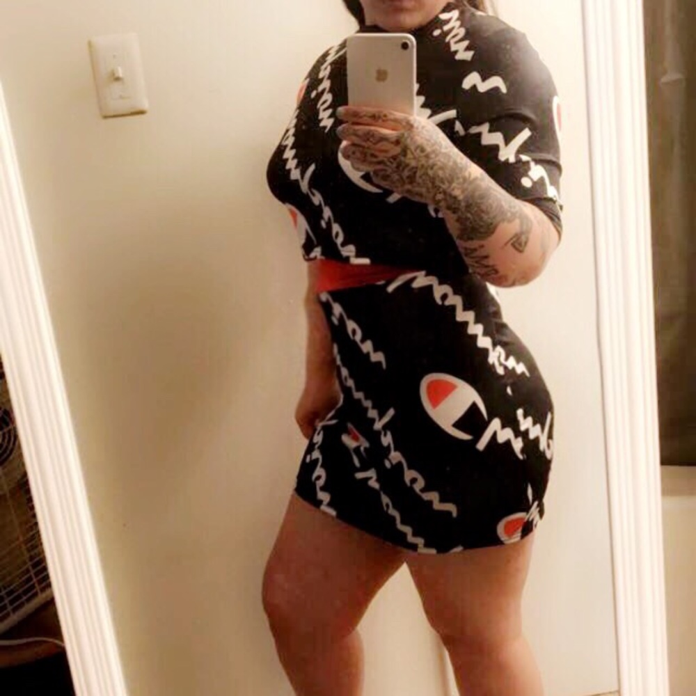 Brand new woman two piece champion outfit